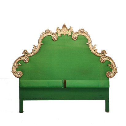 Rococo Style Headboard Wood Italy XX Century