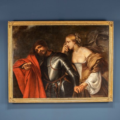 Jefté y su hija, Girolamo Forabosco y sus ayudantes