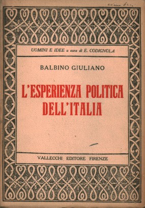 L'esperienza politica dell'Italia