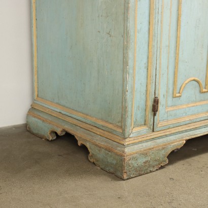 antiquariato, credenza, antiquariato credenza, credenza antica, credenza antica italiana, credenza di antiquariato, credenza neoclassica, credenza del 800,Credenza Doppio Corpo Barocchetto