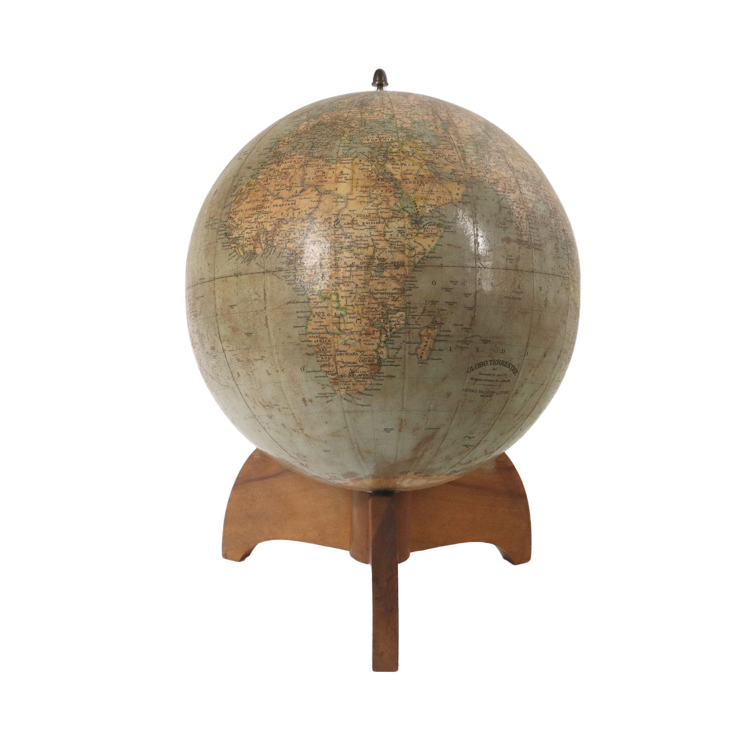 Mappamondo Vintage Antico Decorazione da Tavolo Globo terrestre