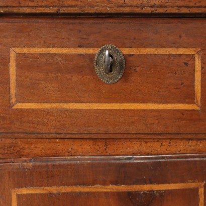 Neoclassical Desk Walnut Italy XVIII Century