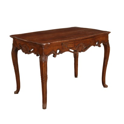 Table Baroque Bois Italie XVIII Siècle