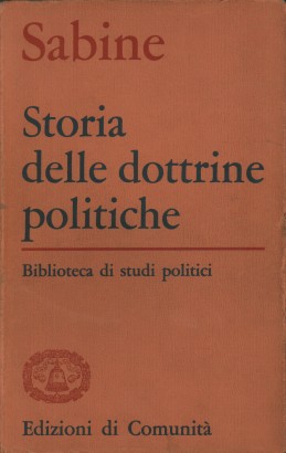 Storia delle dottrine politiche