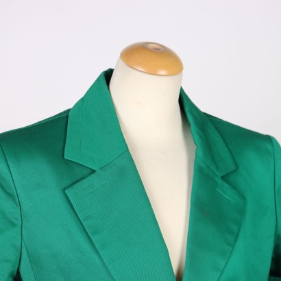 #vintage #abbigliamentovintage #abitivintage #vintagemilano #modavintage ,Giacca Vintage Yves Saint Laurent Verde%