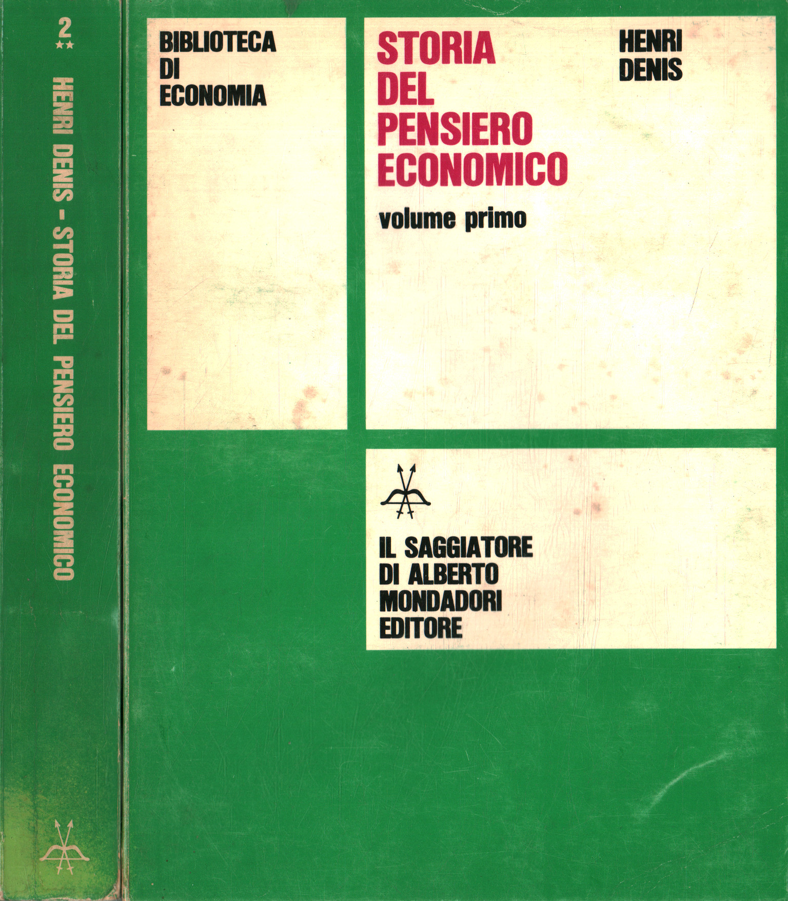 History of economic thought (2 Vol