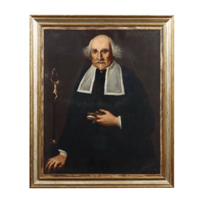 G. Albertoni Huile sur Toile Italie XVIII Siècle