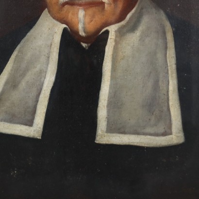Porträt von Giovanni Albertoni Öl auf Leinwand Italien XVIII Jhd