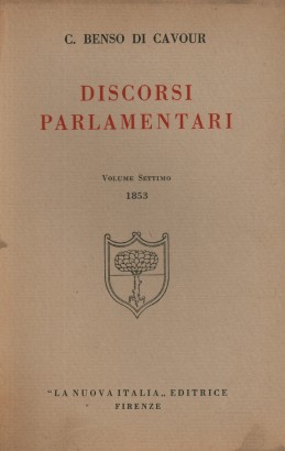 Discorsi parlamentari. 1853 (Volume VII)