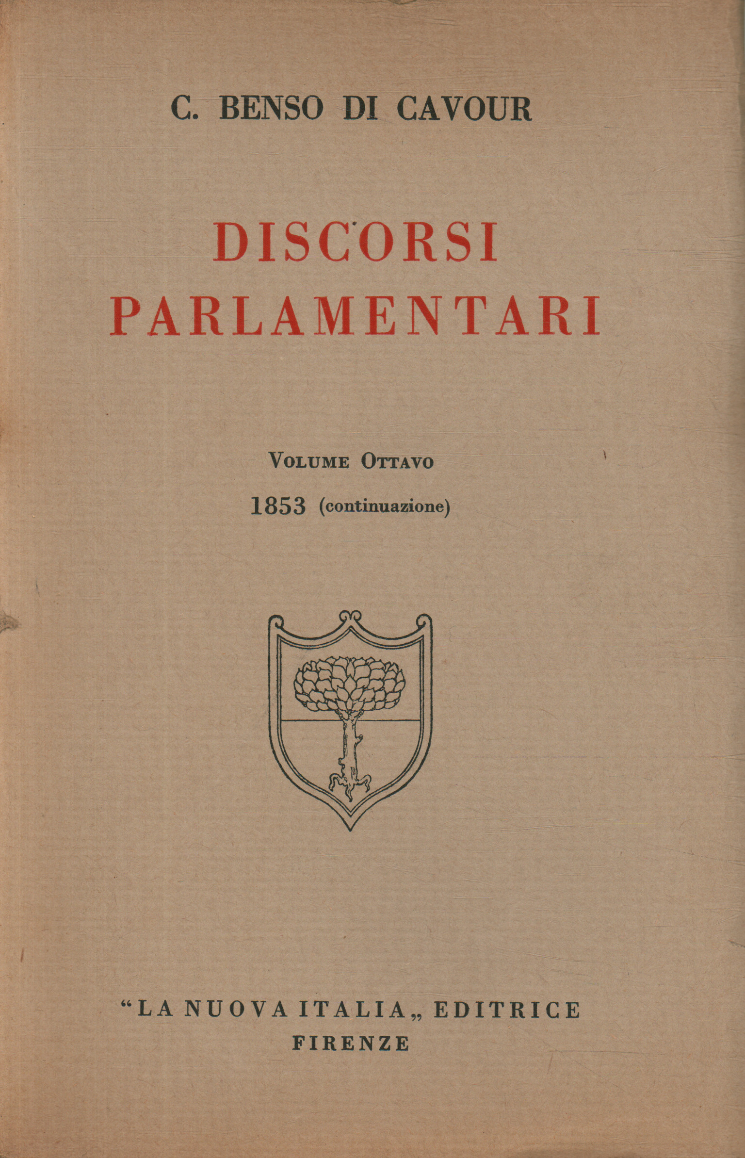 Discorsi parlamentari. 1853 (continuazione)%