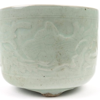 antiquariato, ceramica, antiquariato ceramica, ceramica antica, ceramica antica italiana, ceramica di antiquariato, ceramica neoclassico, ceramica del 800,Coppa in Ceramica Longquan