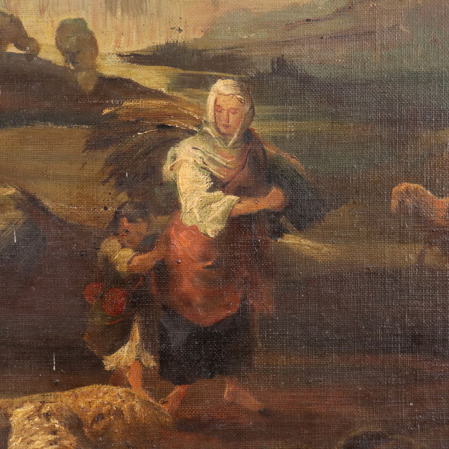 Paesaggio con Pastori e Greggi, Arte, Novecento