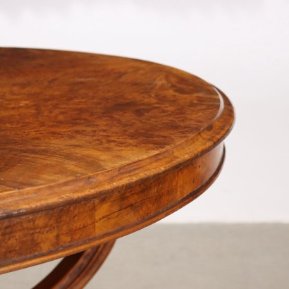 Louis Philippe Table Mahogany Italy XIX Century