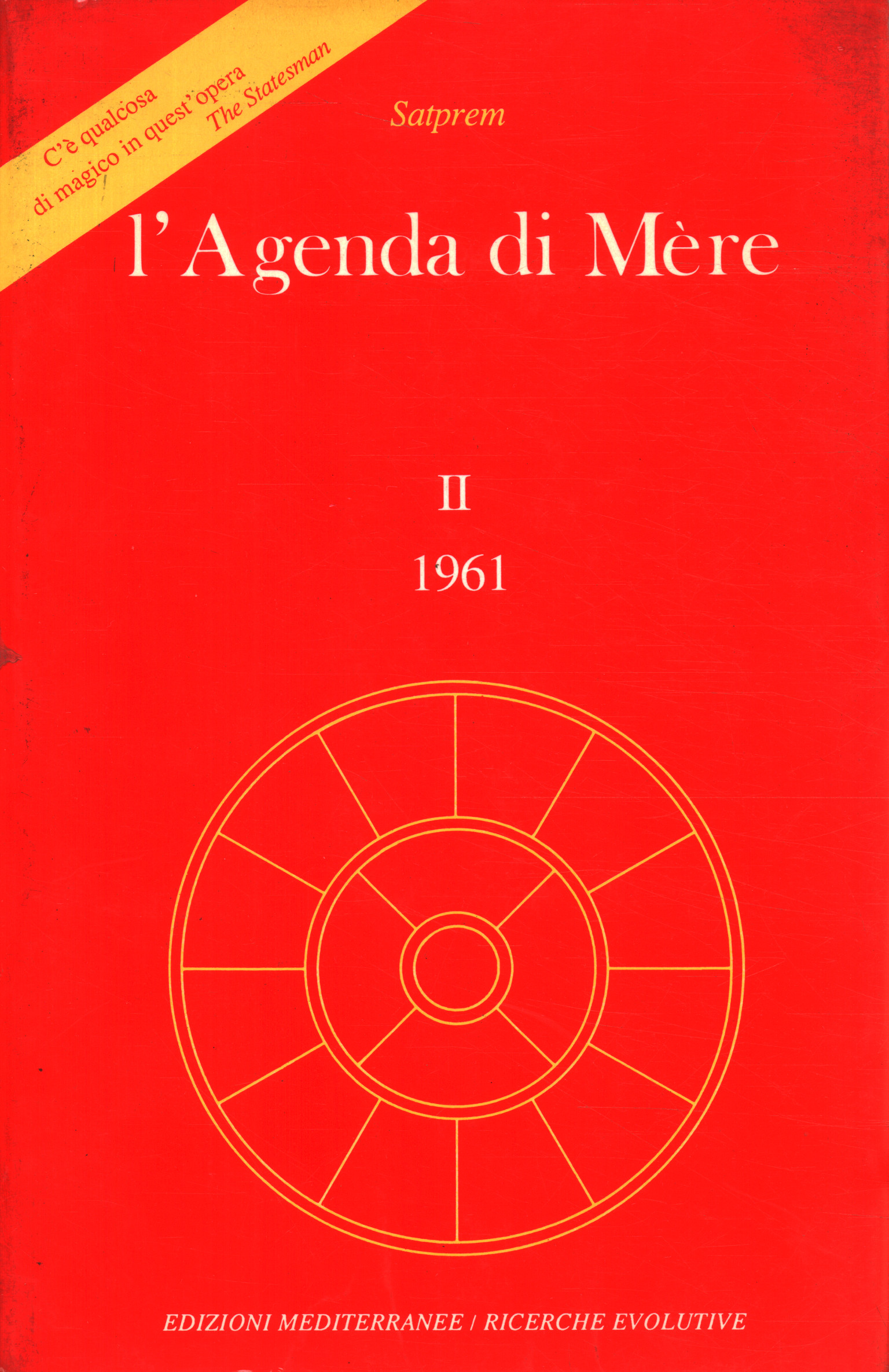 Mother's agenda (Volume I, Mother's agenda. 1961 (Vo