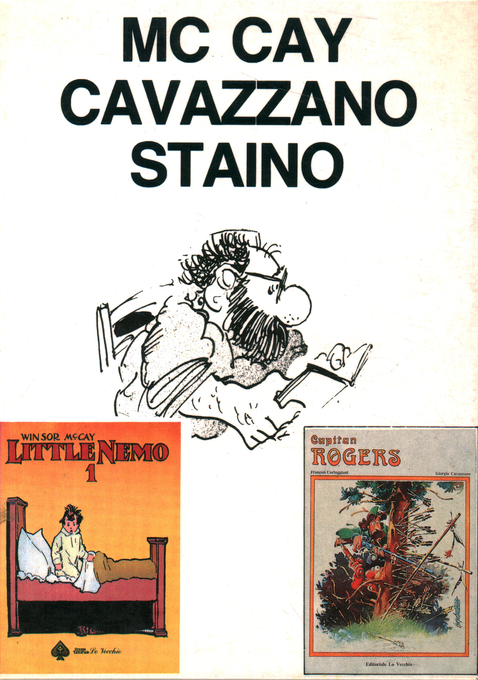 Mc Cay - Cavazzano - Staino (postcards