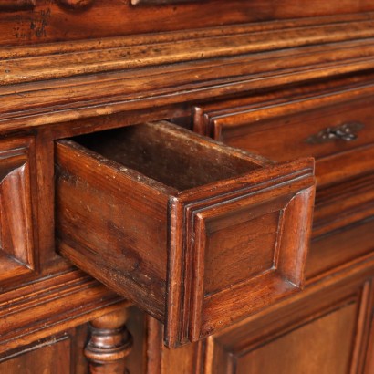 antiquariato, credenza, antiquariato credenza, credenza antica, credenza antica italiana, credenza di antiquariato, credenza neoclassica, credenza del 800,Credenza a Doppio Corpo Provenzale