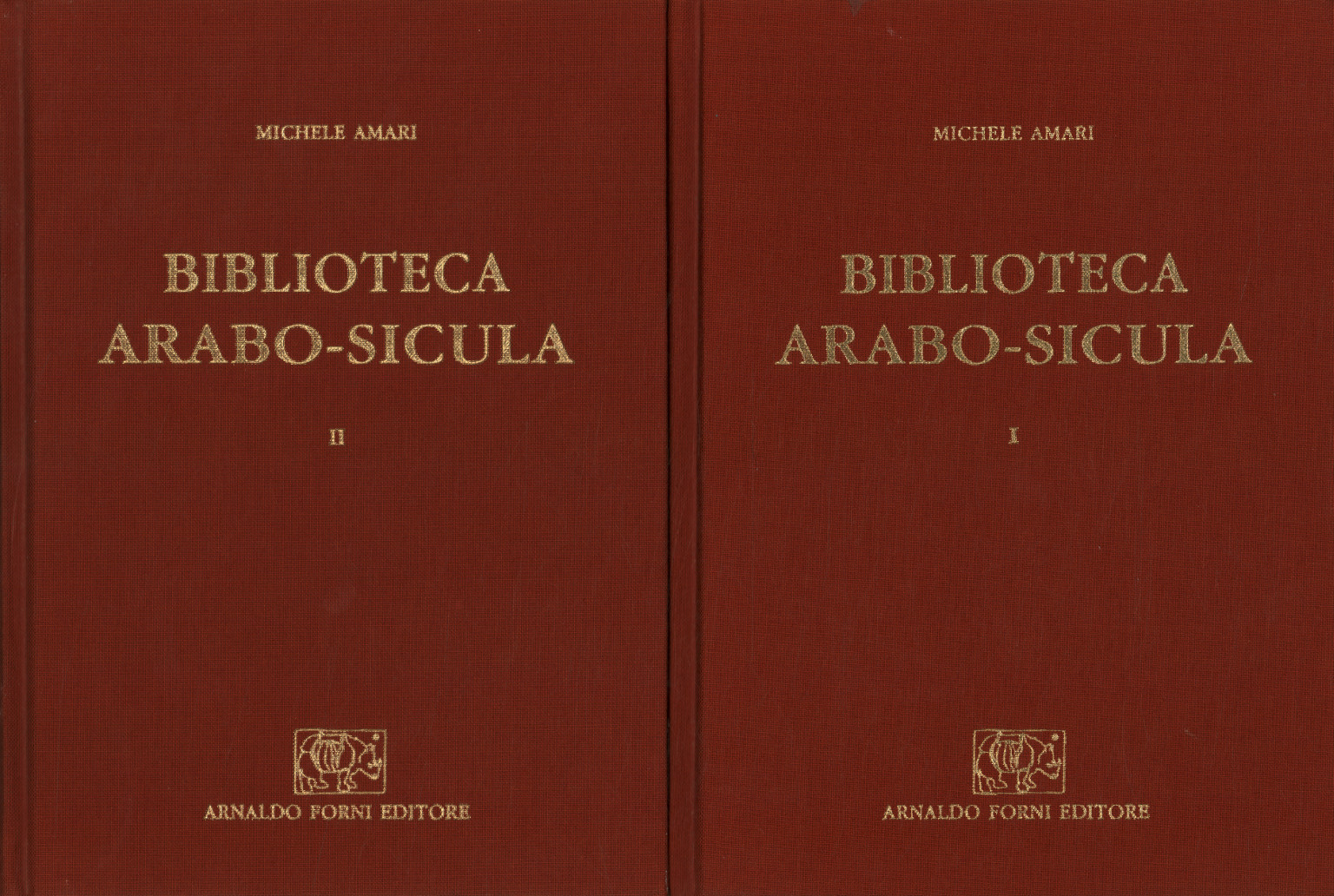 Arabisch-sizilianische Bibliothek (2 Bände)