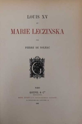 Luis XV y María Leczinska