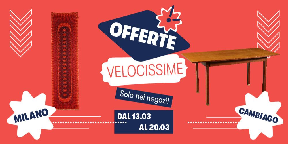 offerte velocissime negozi di mano in mano