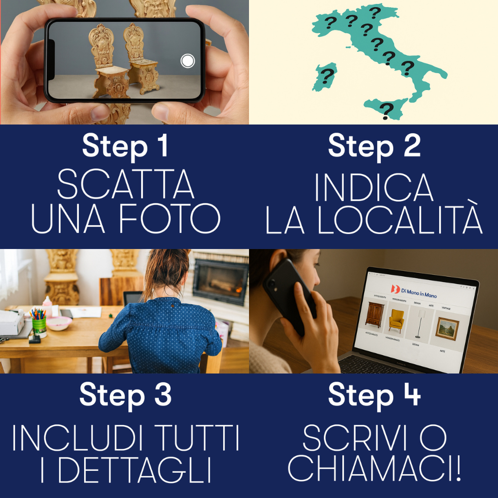 vendere antiquariato milano online di mano in mano