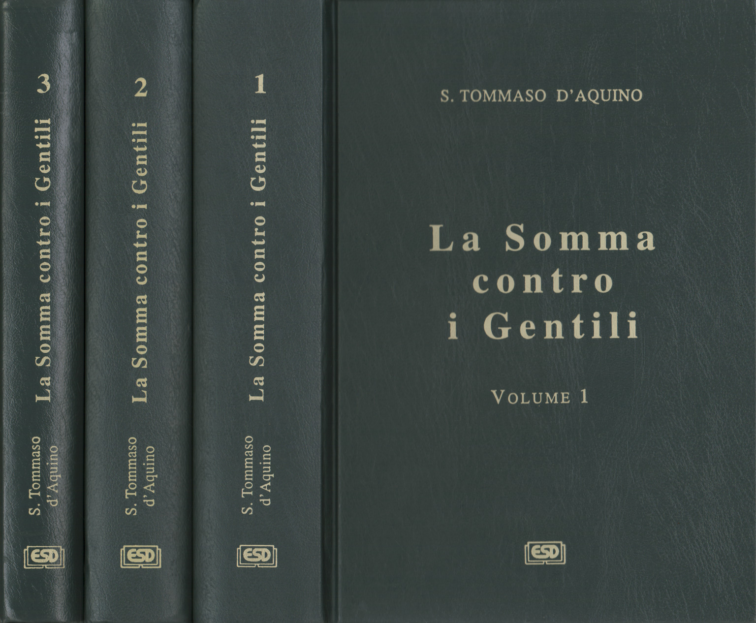 La Somma contro i Gentili (3 Volumi) - Tommaso D'Aquino [2000-2001]
