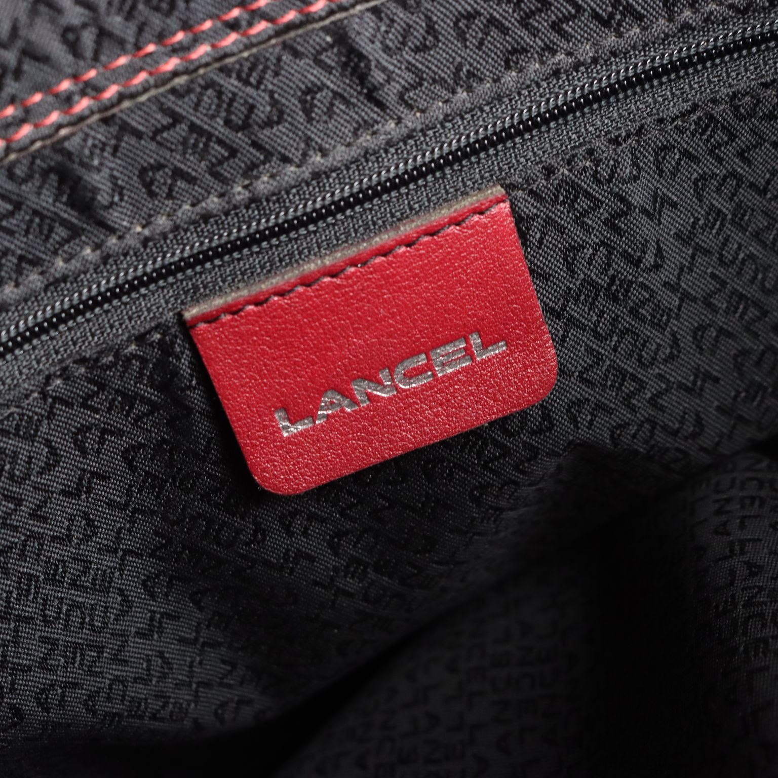Second Hand Lancel Tote Bag Genuine Leather France