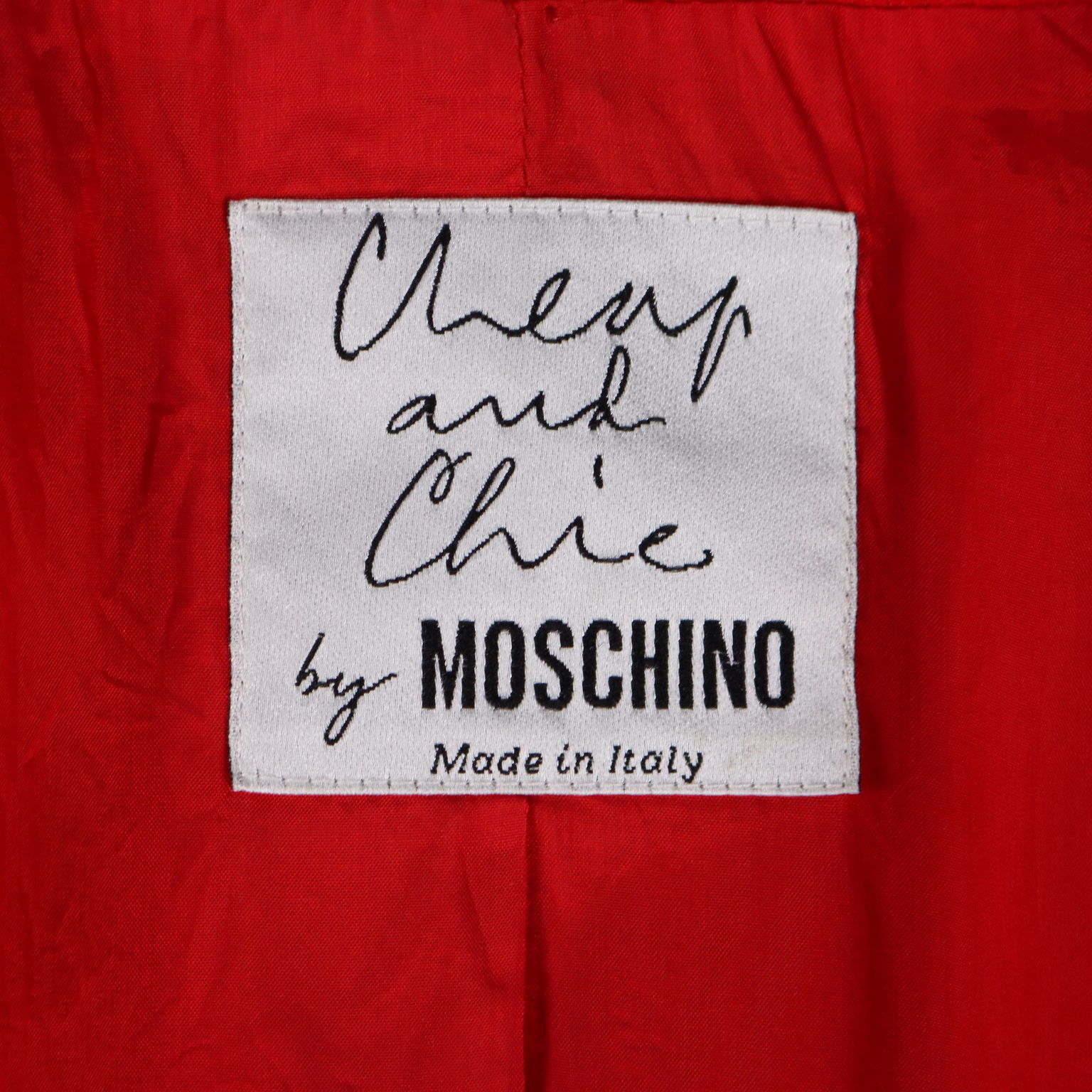 Second Hand Blazer Moschino Cheap and Chic Gr. S/M Italien