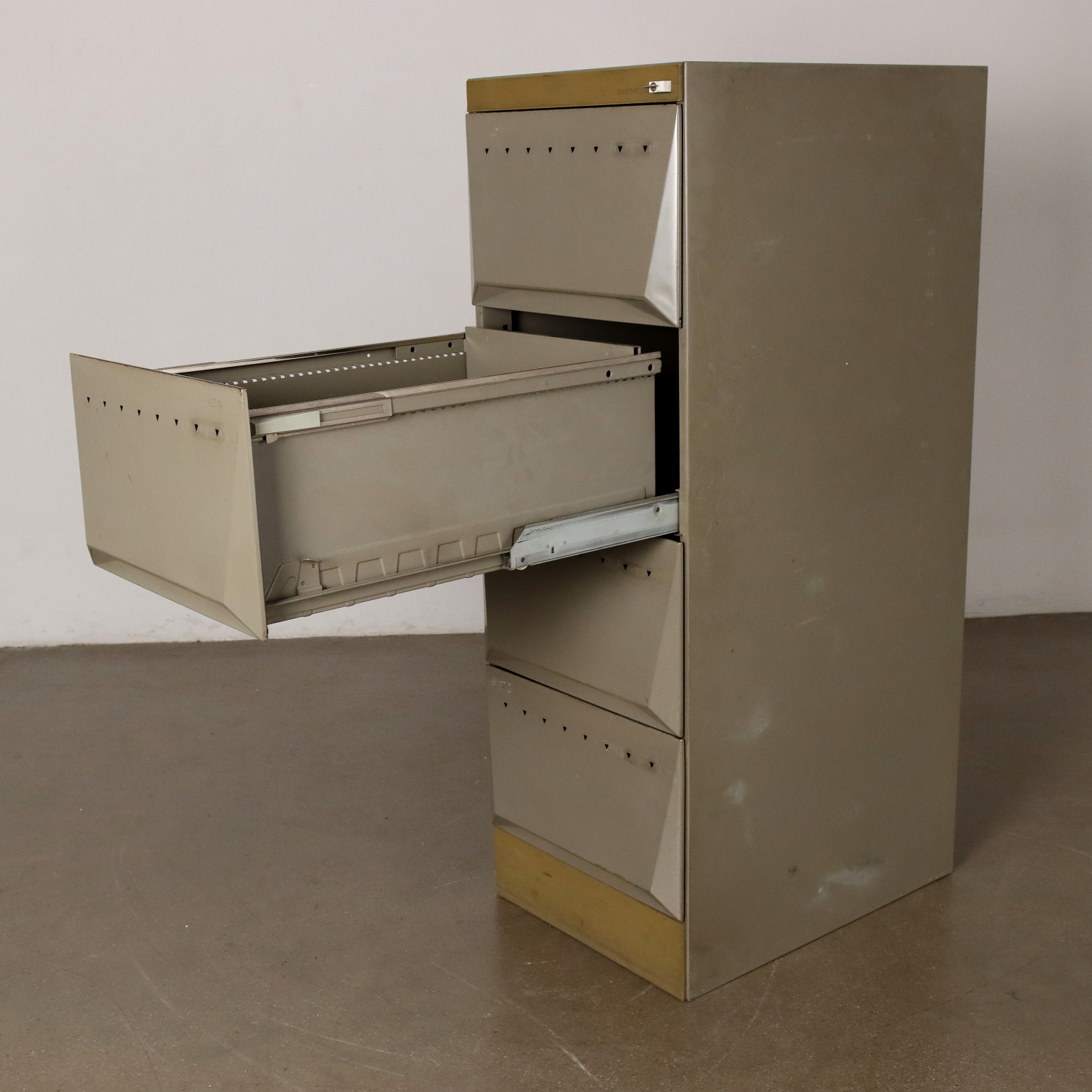 Vintage 1960s File Cabinet Olivetti Synthesis Design Ettore Sottsass