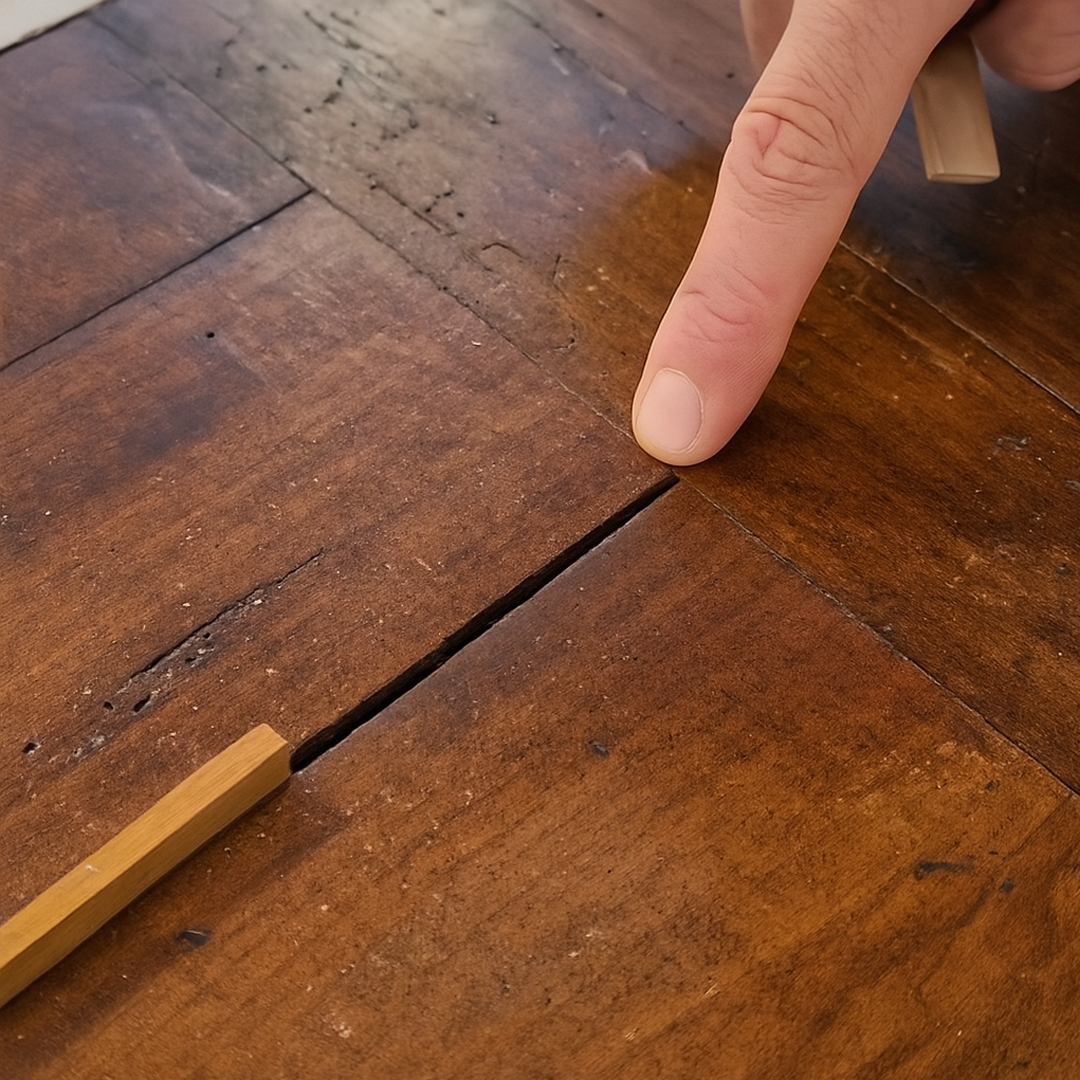 dettaglio di una restaurazione fatta nei laboratori di mano in mano