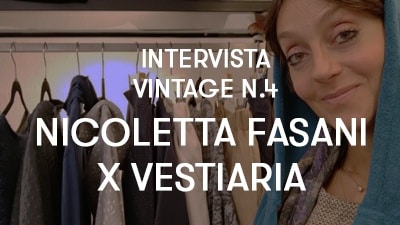 Nicoletta Fasani per Vestiaria