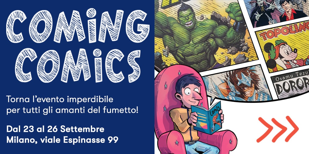 Banner Coming Comics settembre