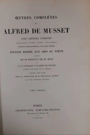 Alfred de Musset